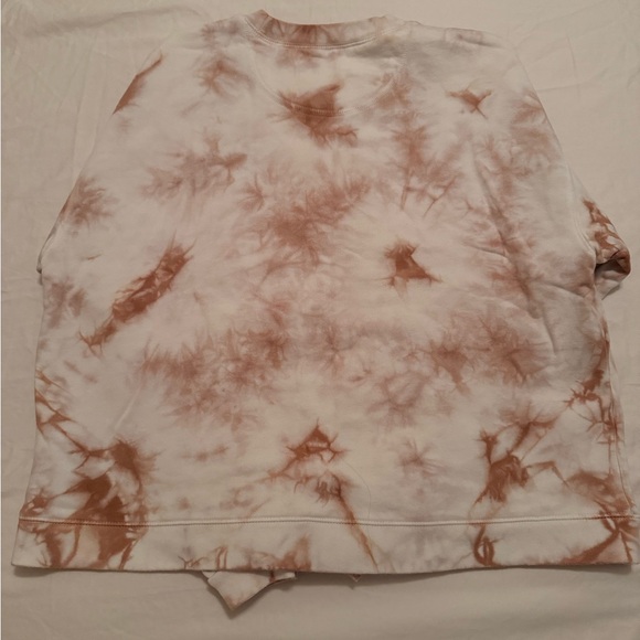 Madewell Tie Dye Swing Cropped Sweatshirt - Picture 5 of 7